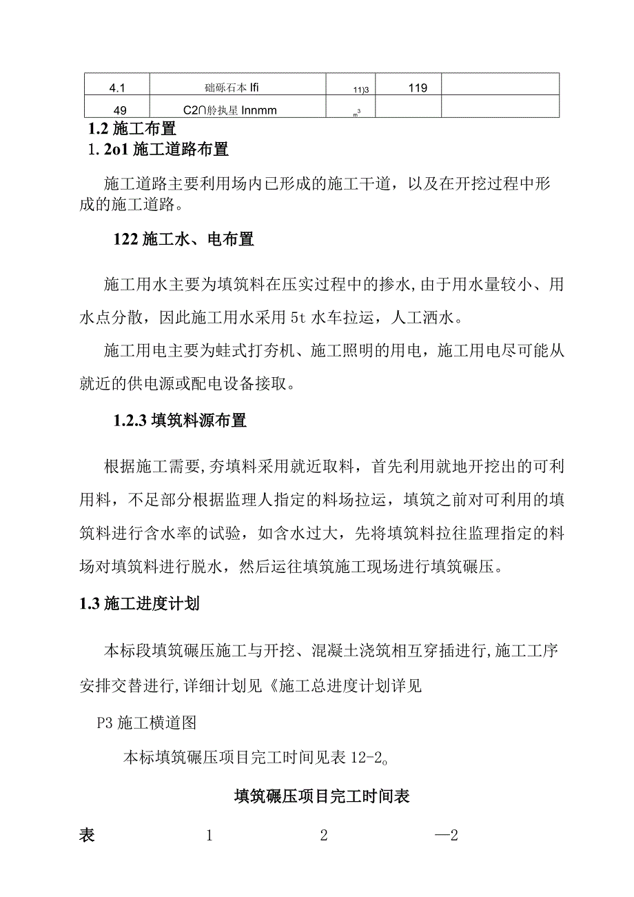 引洮供水工程土石方填筑和碾压施工方案.docx_第2页