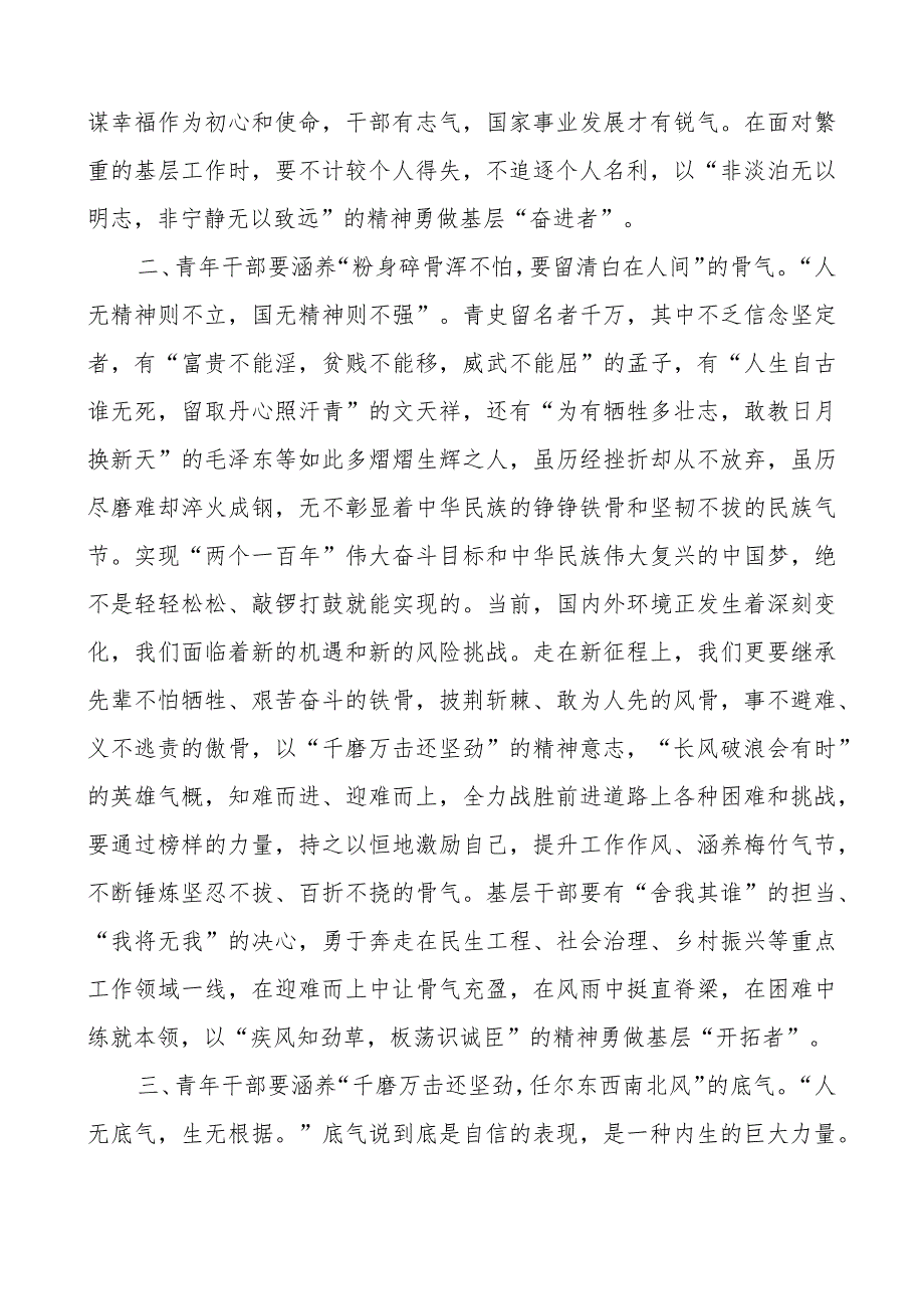 基层青年干部研讨发言材料年轻.docx_第2页