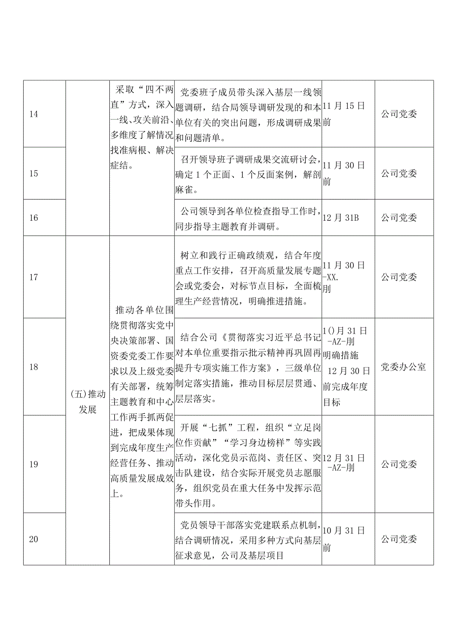 学习贯彻2023年主题教育重点任务推进计划.docx_第3页