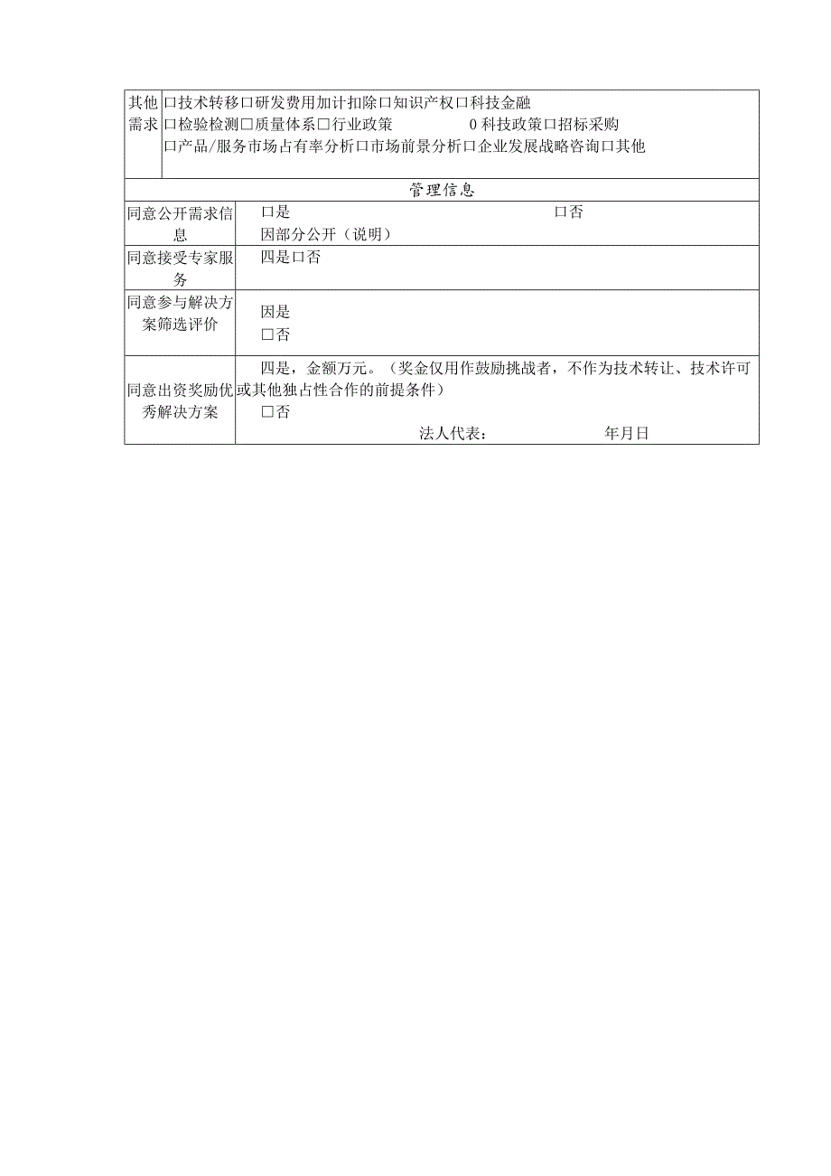 第四届中国创新挑战赛宜宾技术创新需求调查表.docx_第2页