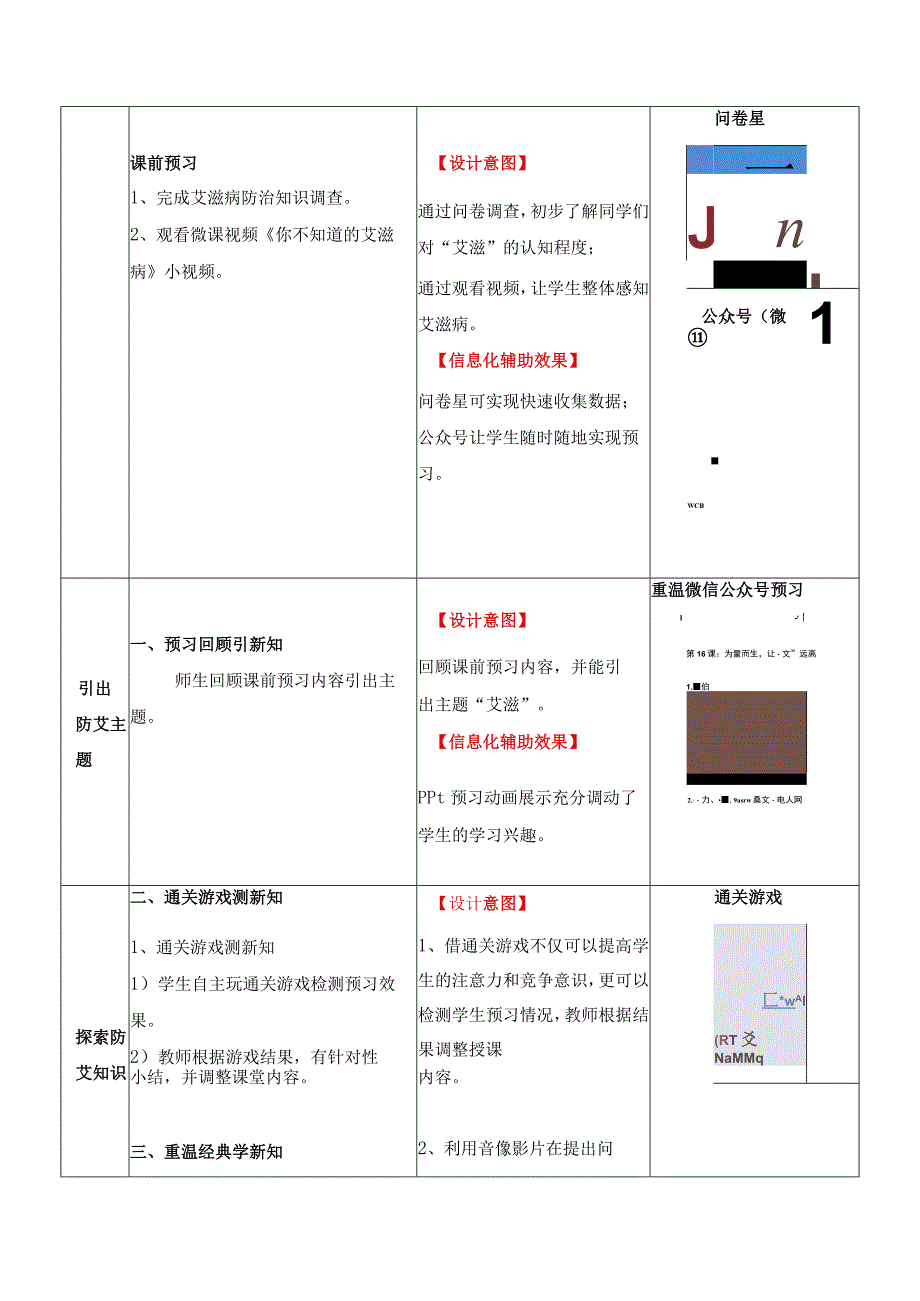 全国职业学校教师信息化教学说课大赛一等奖德育心理健康教育《为爱而生让“艾”远离》教学设计.docx_第3页