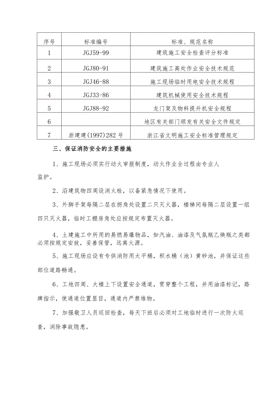 某宿舍楼工程安全文明生产施工的目标及保证体系、措施.docx_第3页