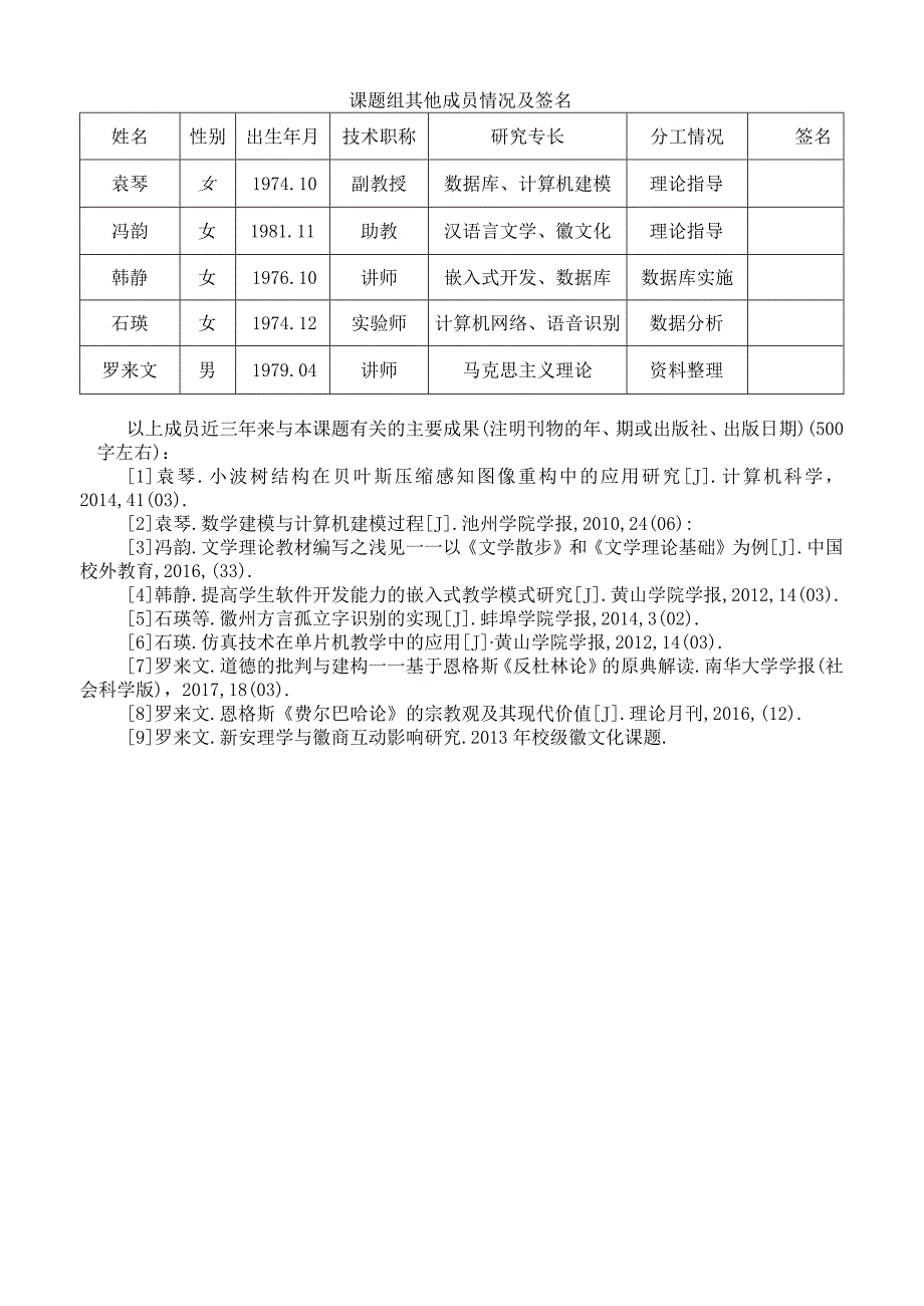 黄山学院人文社会科学研究项目徽州文化类课题申请书.docx_第2页