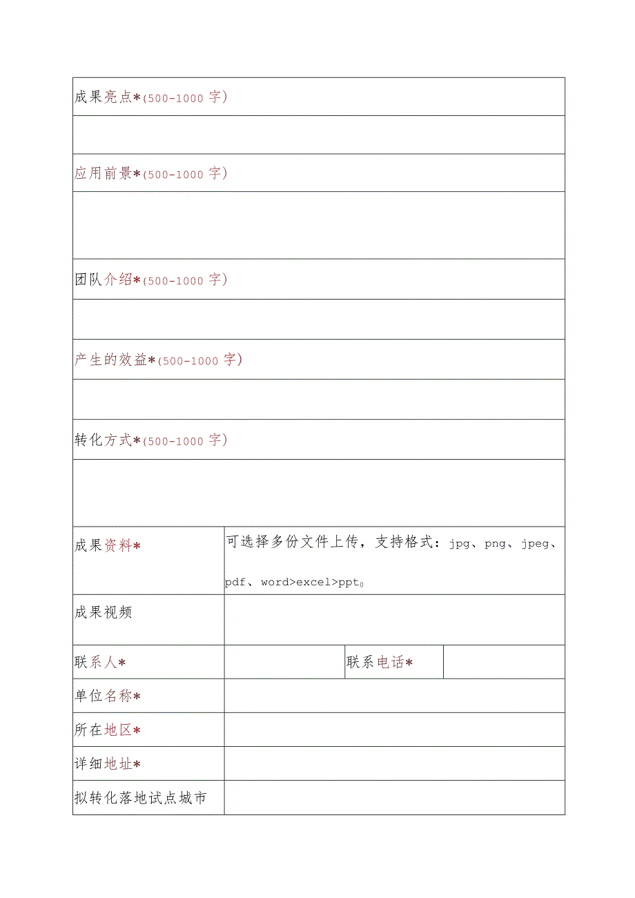 科技成果征集表.docx_第2页