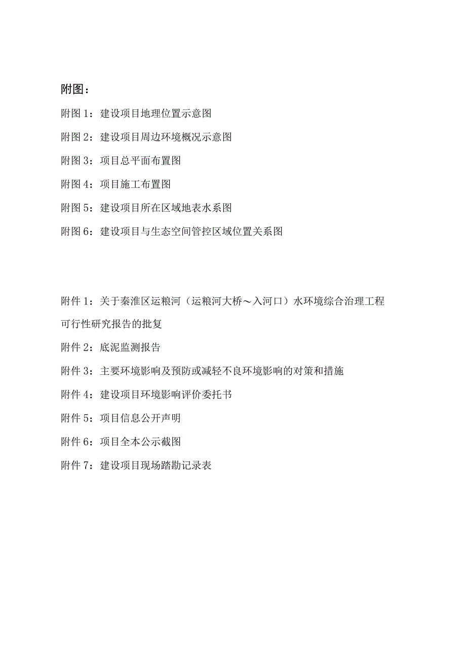 秦淮区运粮河（运粮河大桥~入河口）水环境综合治理工程环境影响报告表.docx_第2页