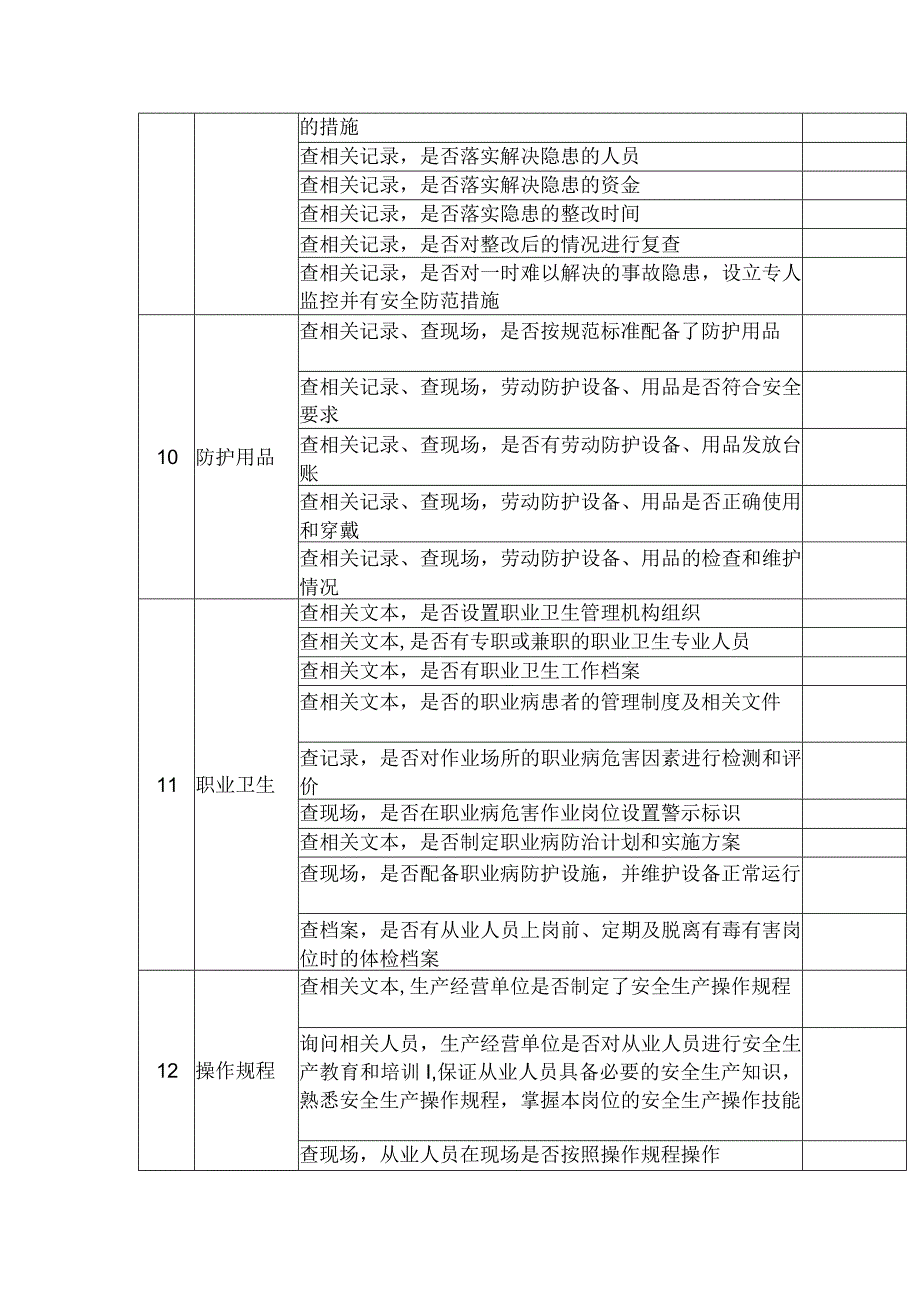 矿山综合安全管理检查表.docx_第3页