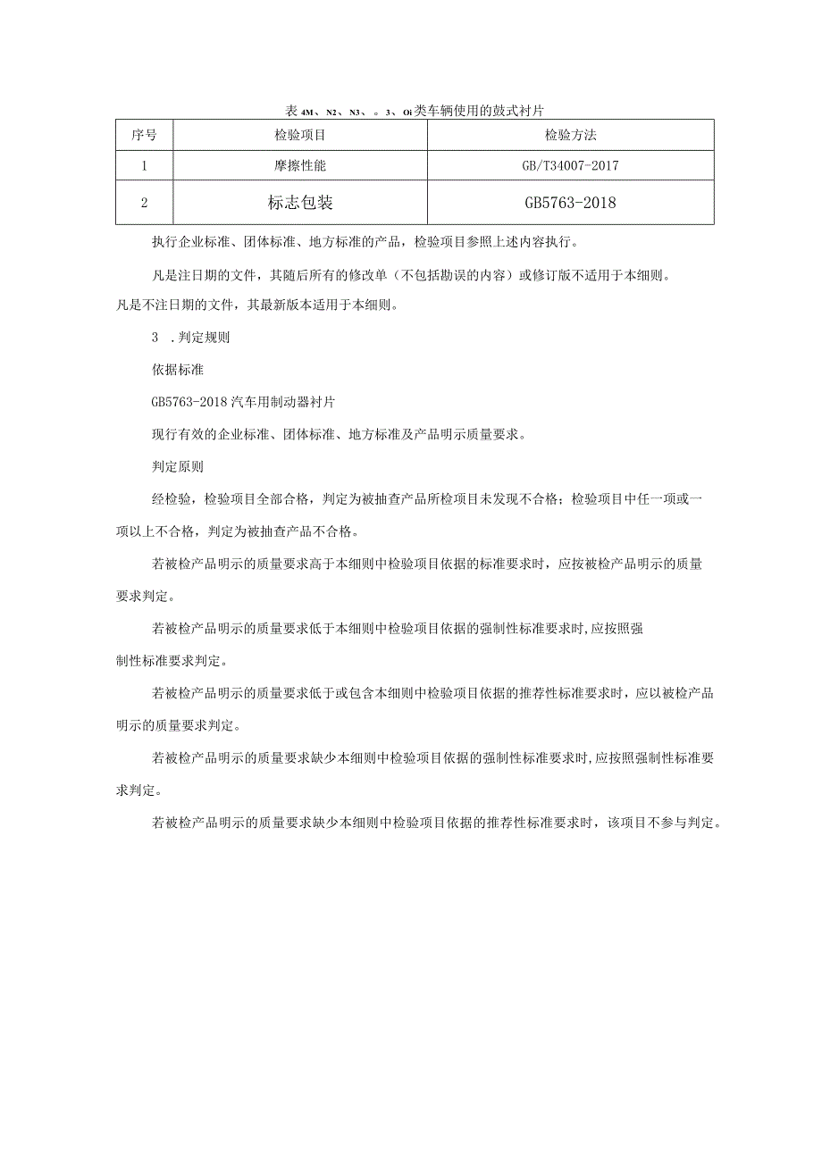 汽车用制动器衬片产品质量监督抽查实施细则（2023年版）.docx_第2页