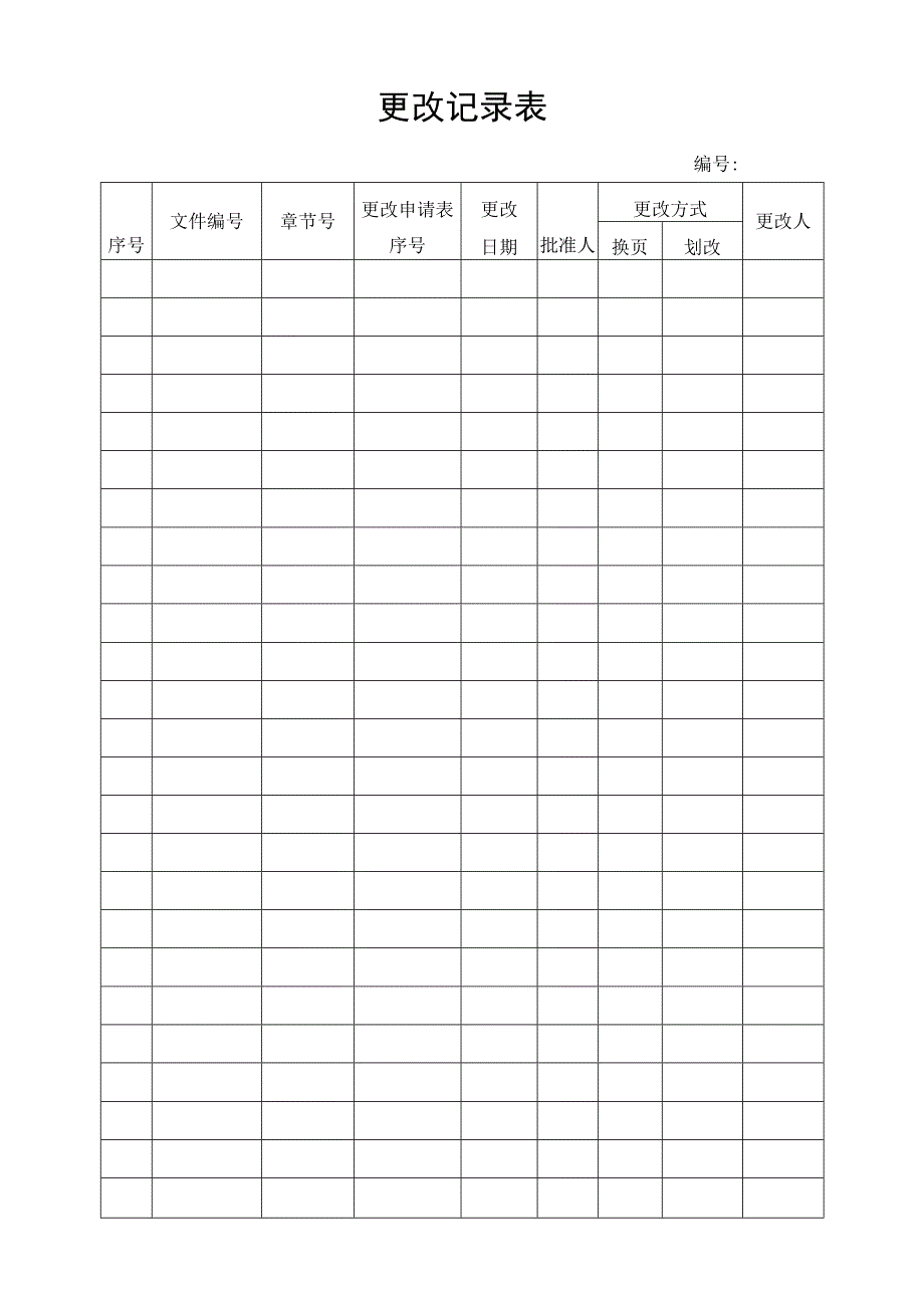 更改记录表格.docx_第1页