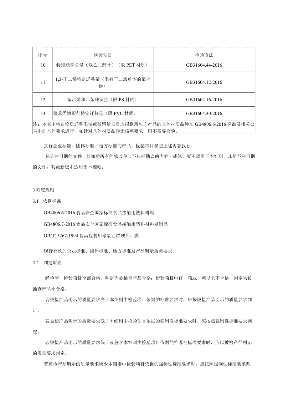 产品质量监督抽查实施细则 食品接触用塑料制品.docx_第2页