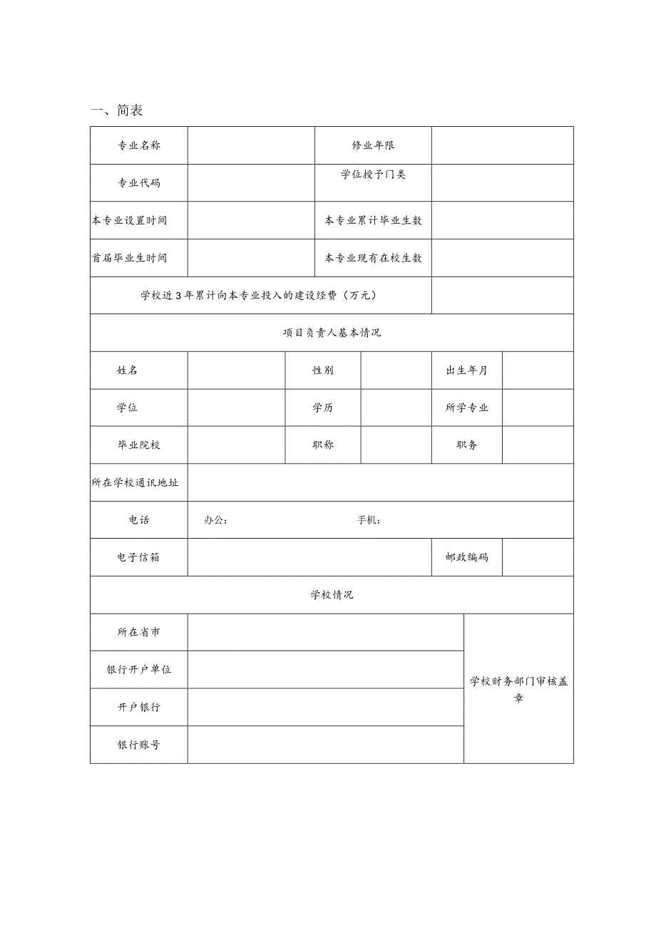 高等学校特色专业建设点申报书.docx_第3页