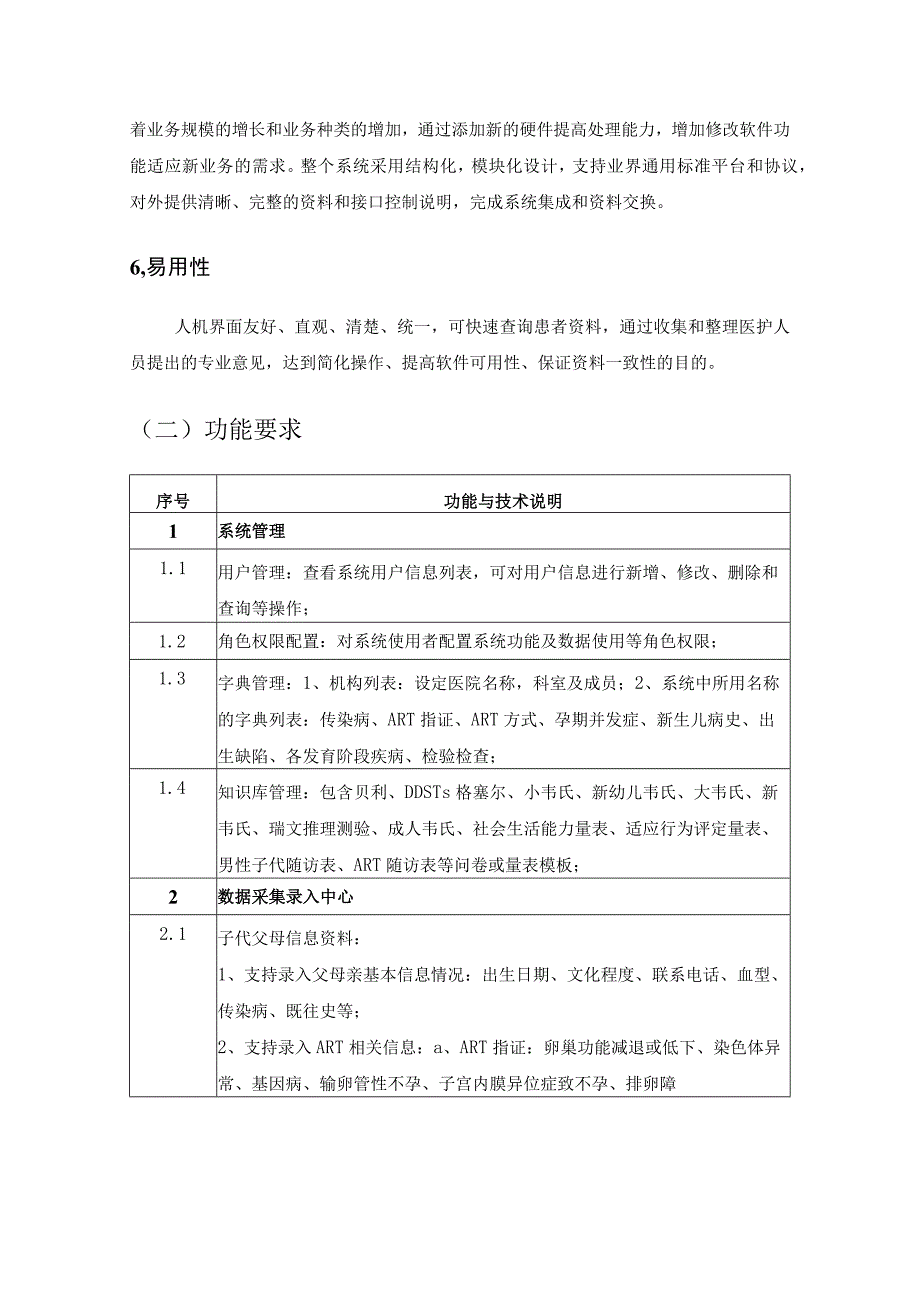 XX医院辅助生殖智慧服务建设项目采购需求.docx_第3页