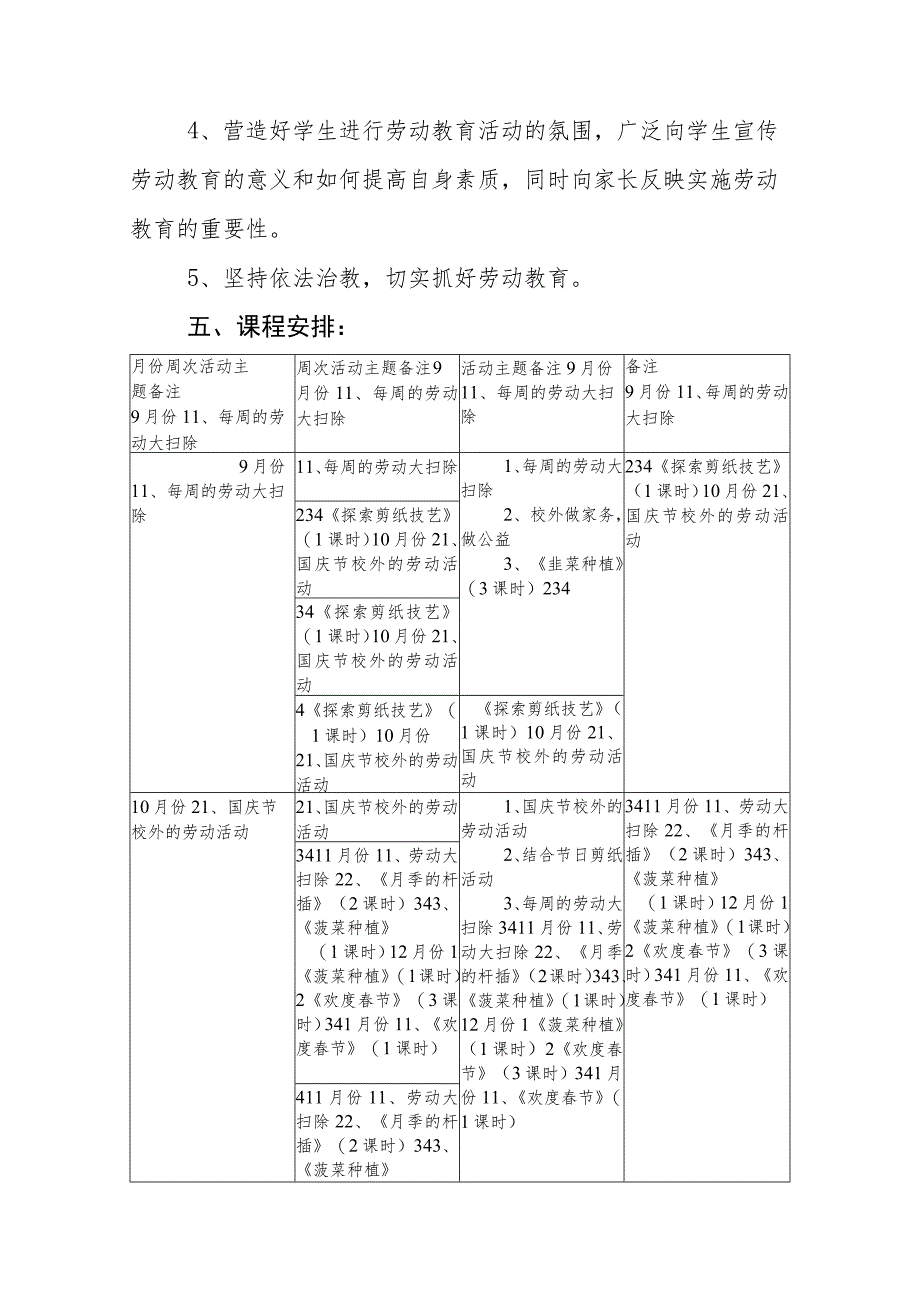 中学2023—2024学年劳动教育教学计划.docx_第3页