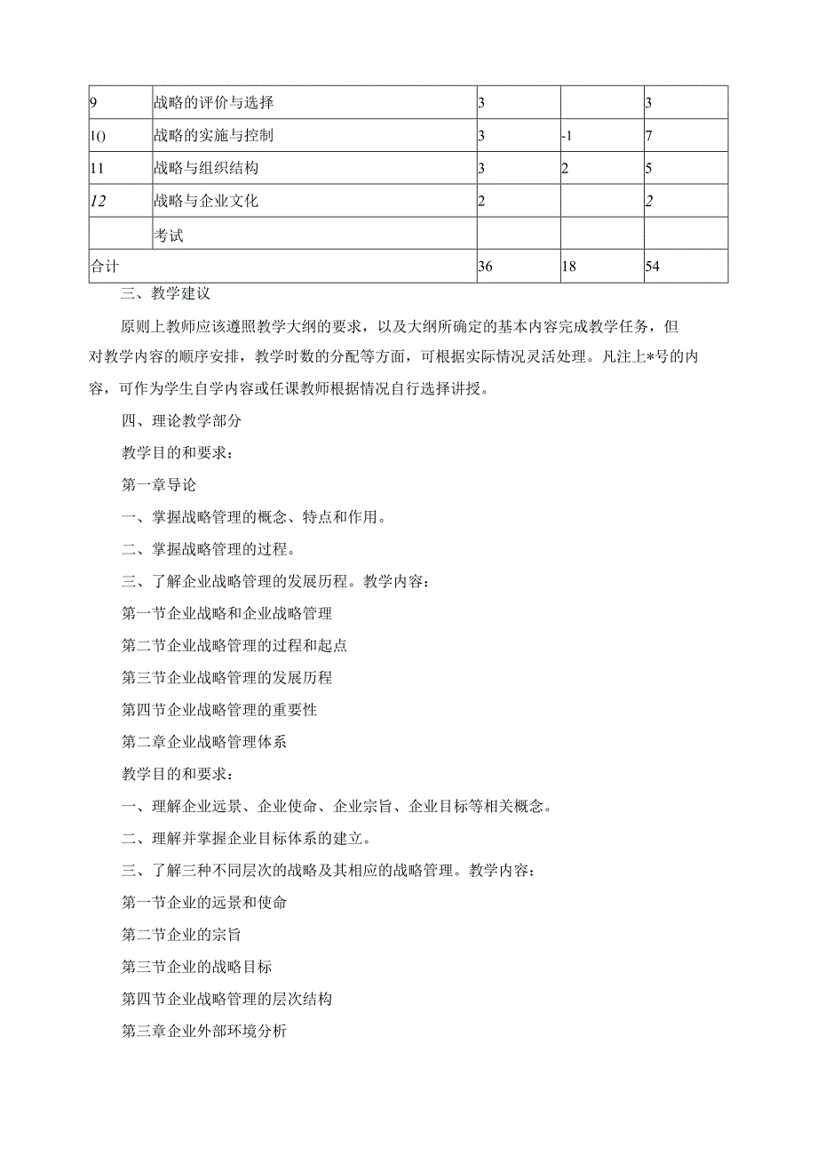 《企业战略管理》课程标准.docx_第2页