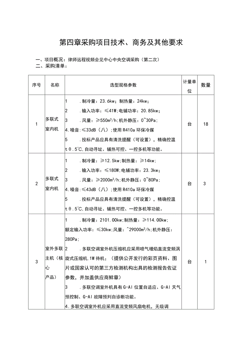 第四章采购项目技术、商务及其他要求.docx_第1页