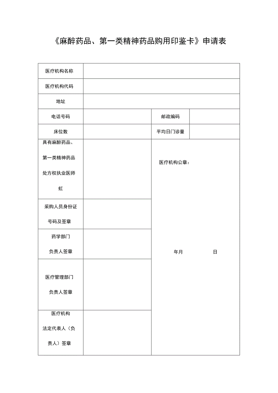 麻醉药品和第一类精神药物购用许可一次性告知书.docx_第2页