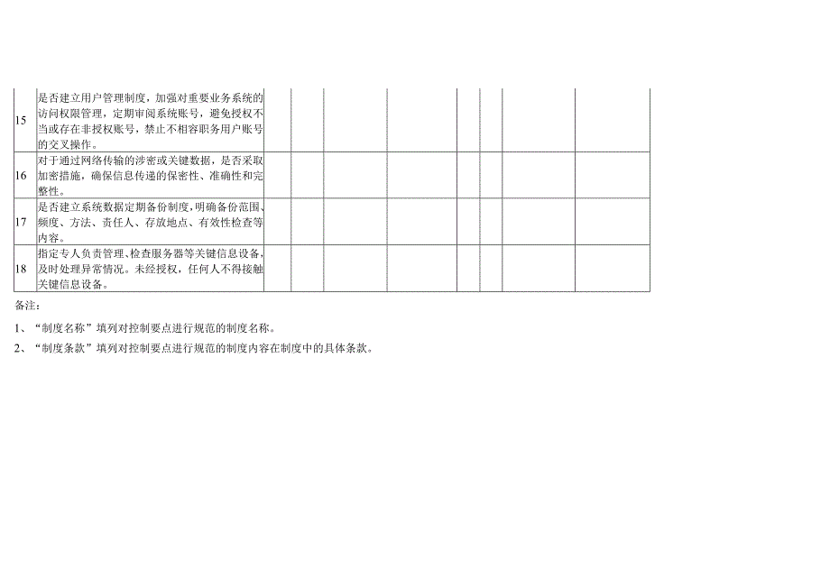 企业内部控制调研表之信息系统.docx_第3页