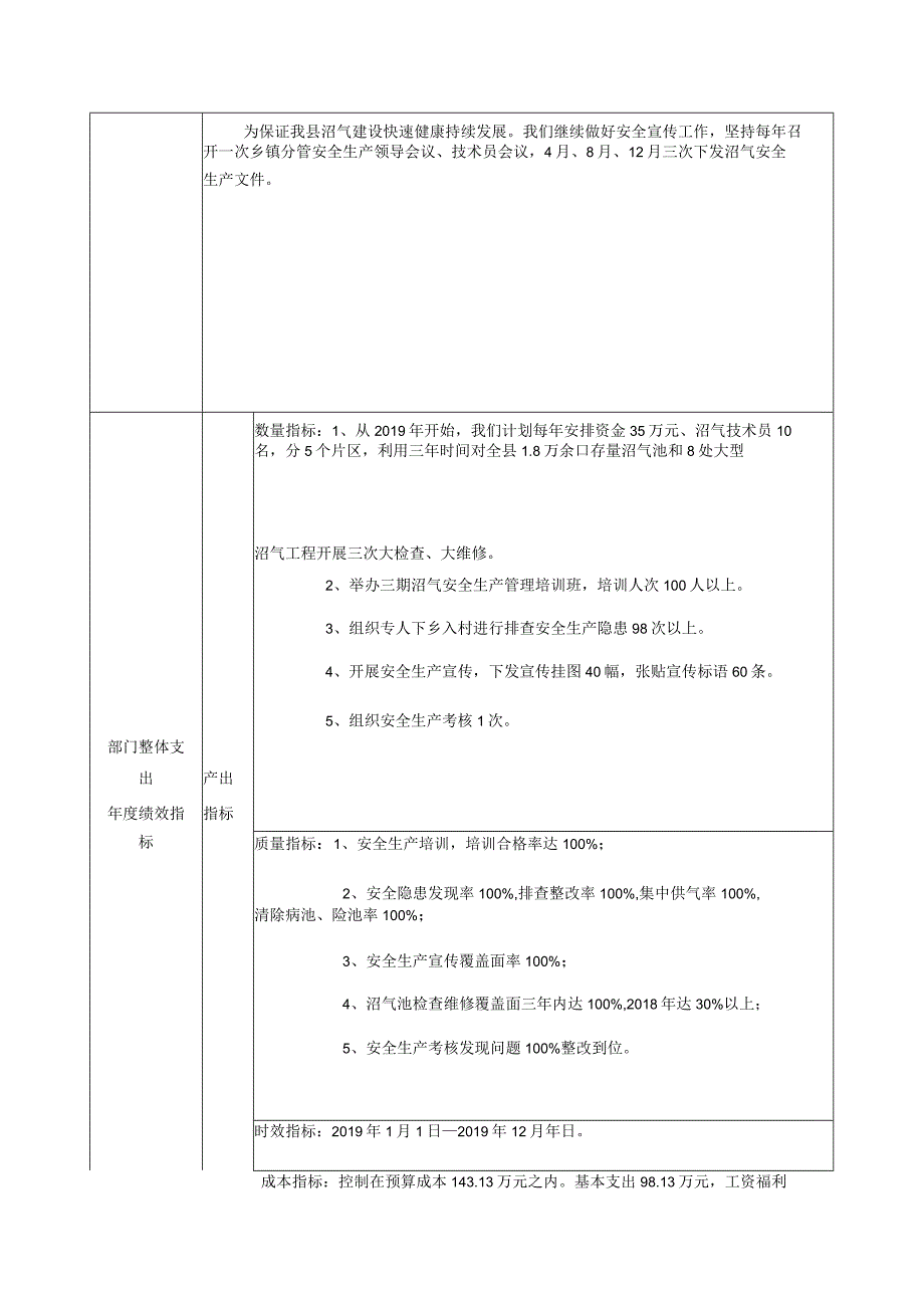 部门整体支出绩效目标申报019年度.docx_第2页