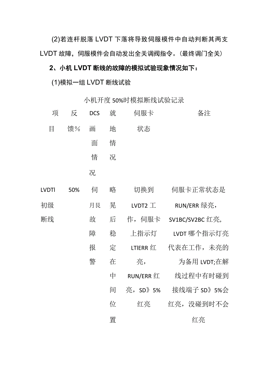 汽动给水泵调节阀LVDT故障处理预案.docx_第2页