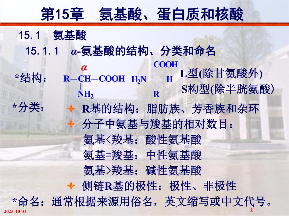 第15章氨基酸、蛋白质和核酸简版3.ppt_第2页