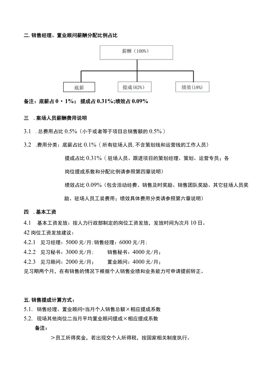 家具公司销售人员提成制度.docx_第3页