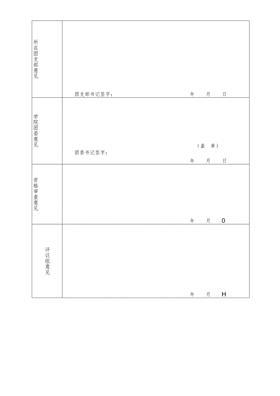 船舶工程学院研究生会主要学生工作人员竞聘申报表.docx_第2页