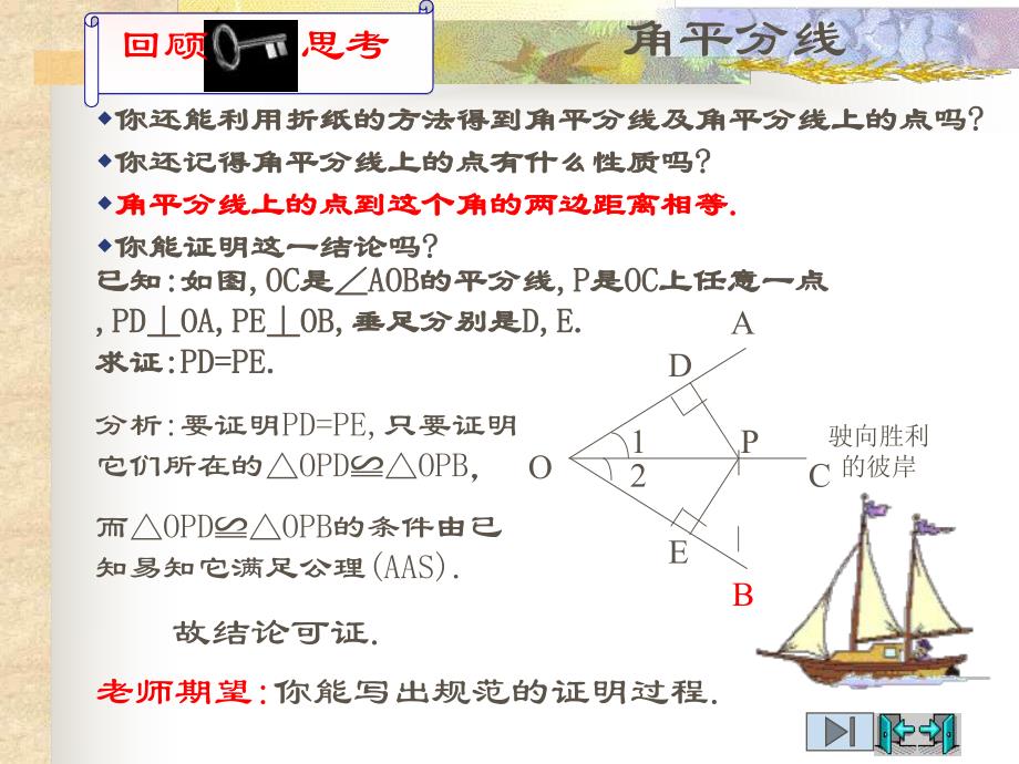 角平分线的性质精品教育.ppt_第1页