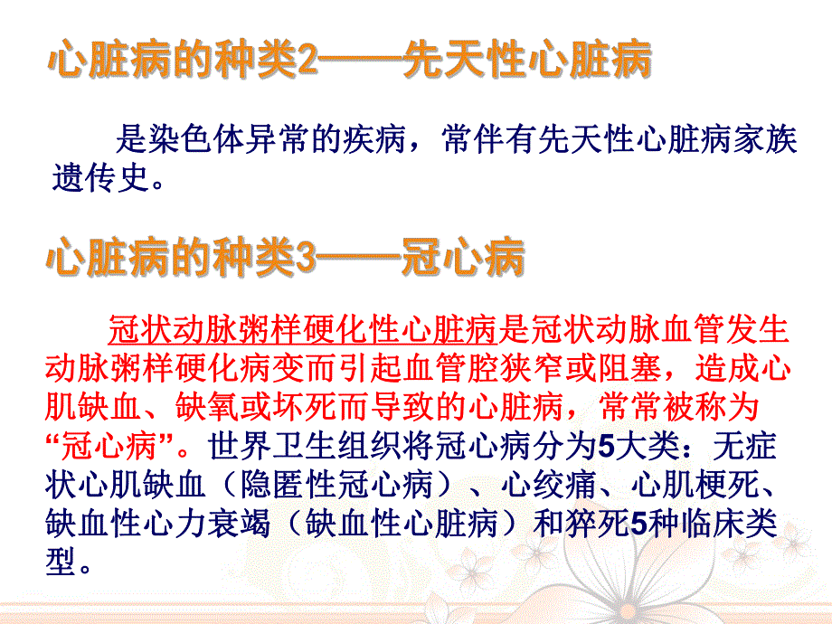 心脏病分类心血管疾病用药.ppt_第3页