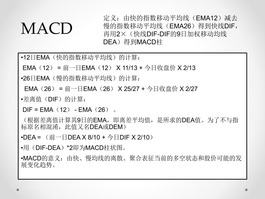 指标讲解MACDWR.ppt_第2页