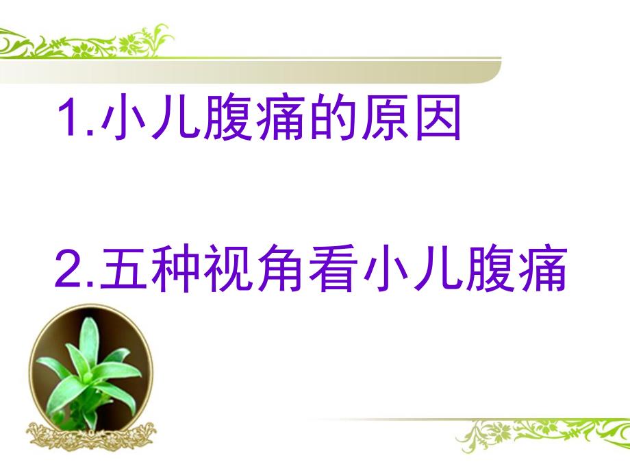 小儿腹痛名师编辑PPT课件.ppt_第2页