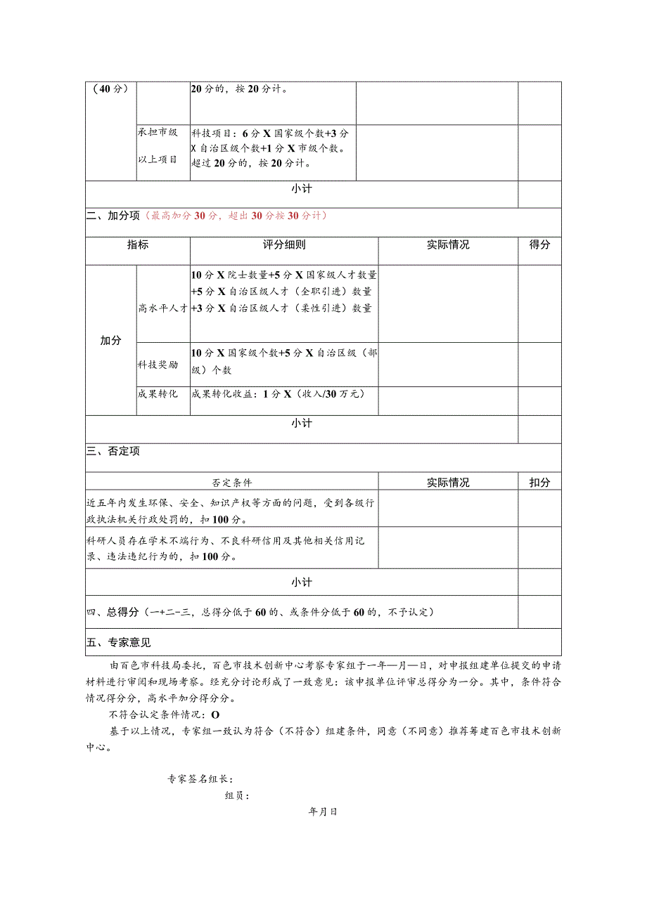 转建百色市技术创新中心自评表.docx_第2页