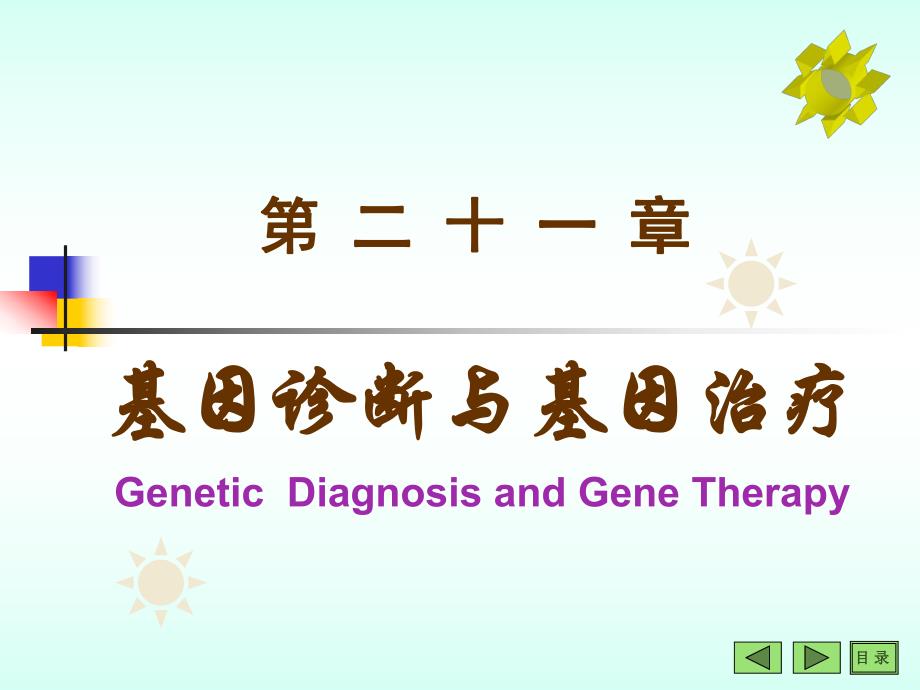 第21章基因诊断与基因治疗修改.ppt_第1页