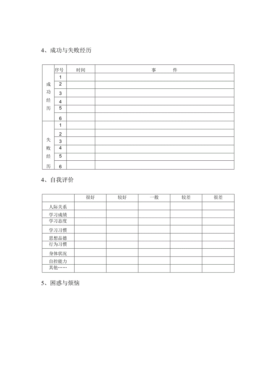 学生心理档案内容.docx_第2页