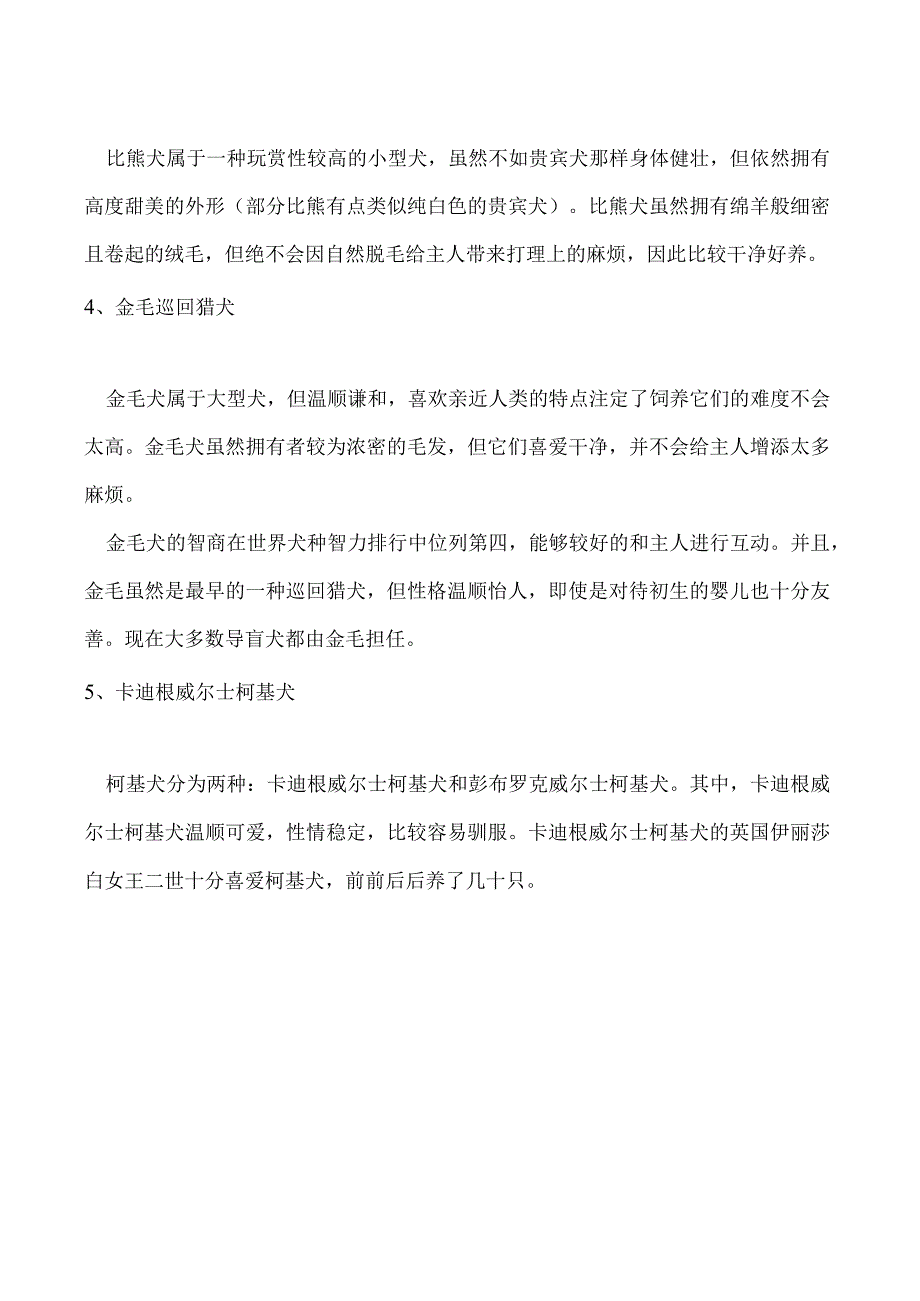 什么狗最干净最好养这六种狗适合家养不费心.docx_第2页