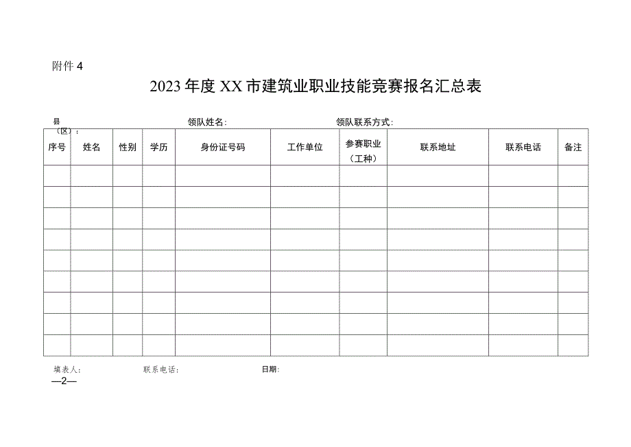 申报职业技能竞赛承诺书.docx_第2页