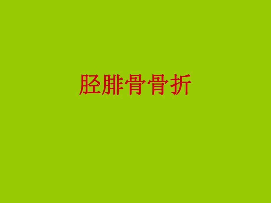 新建 胫腓骨骨折.ppt.ppt_第1页