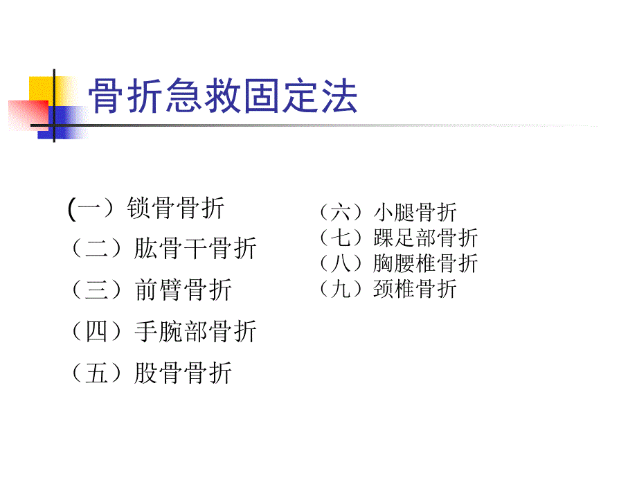 骨折急救固定法[精彩].ppt_第1页