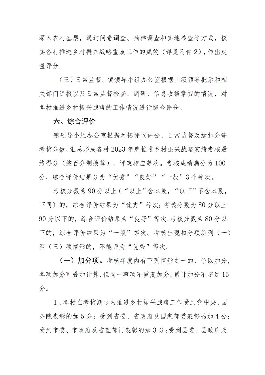 2023年度XX镇推进乡村振兴战略实绩考核工作方案.docx_第3页