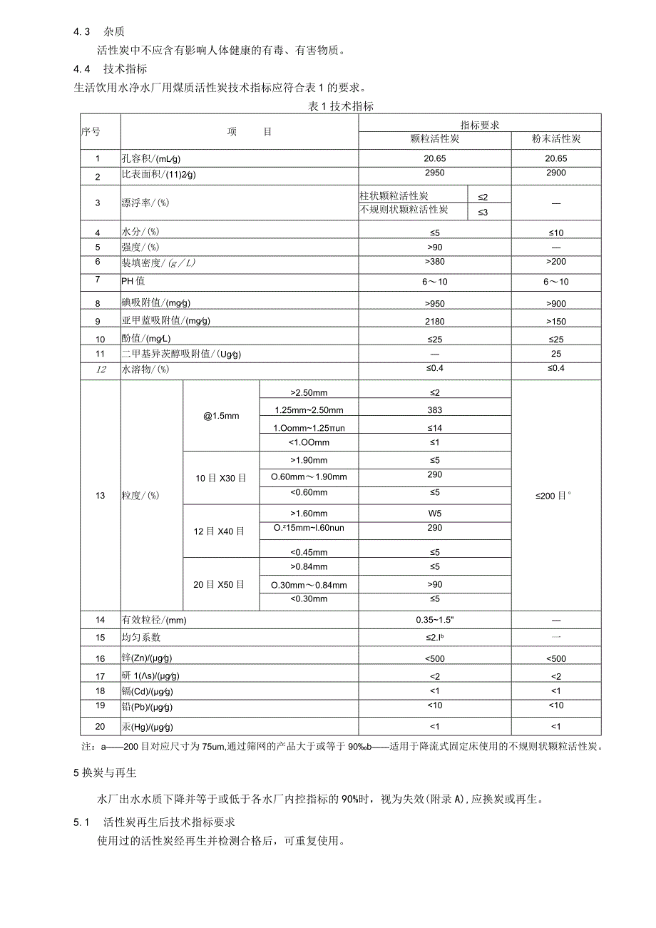 生活饮用水净水厂用煤质活性炭.docx_第2页