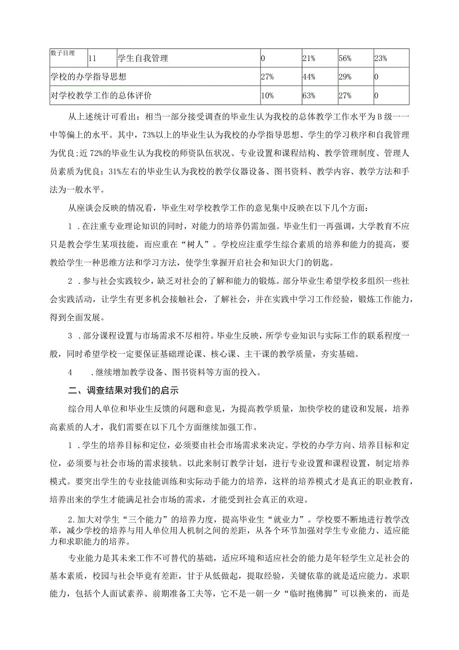 学前教育专业毕业生跟踪调查报告 .docx_第3页