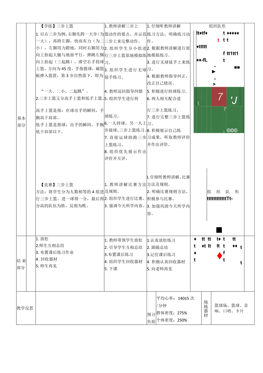 七年级新课标水平四《三步上篮》体育与健康教案.docx_第3页