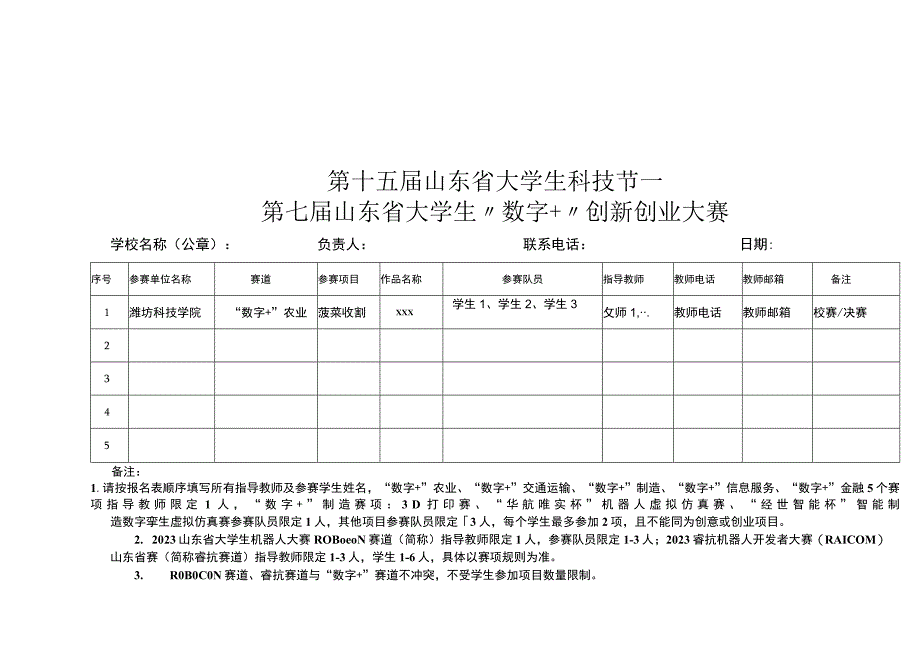 第十五届山东省大学生科技节—第七届山东省大学生“数字 ”创新创业大赛.docx_第1页