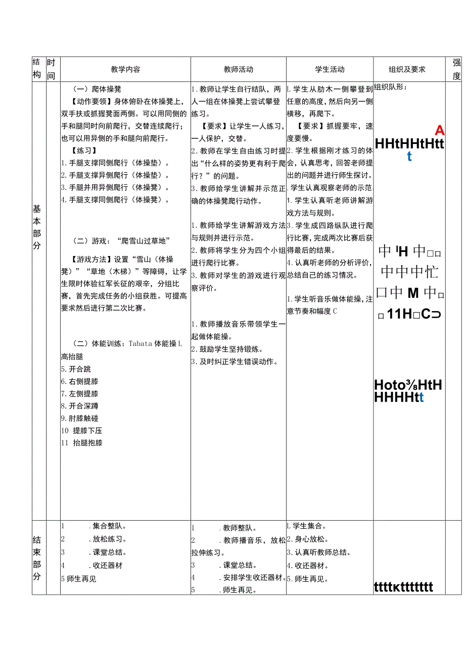 一年级下册水平一身体基本活动爬体操凳体育与健康教案.docx_第2页