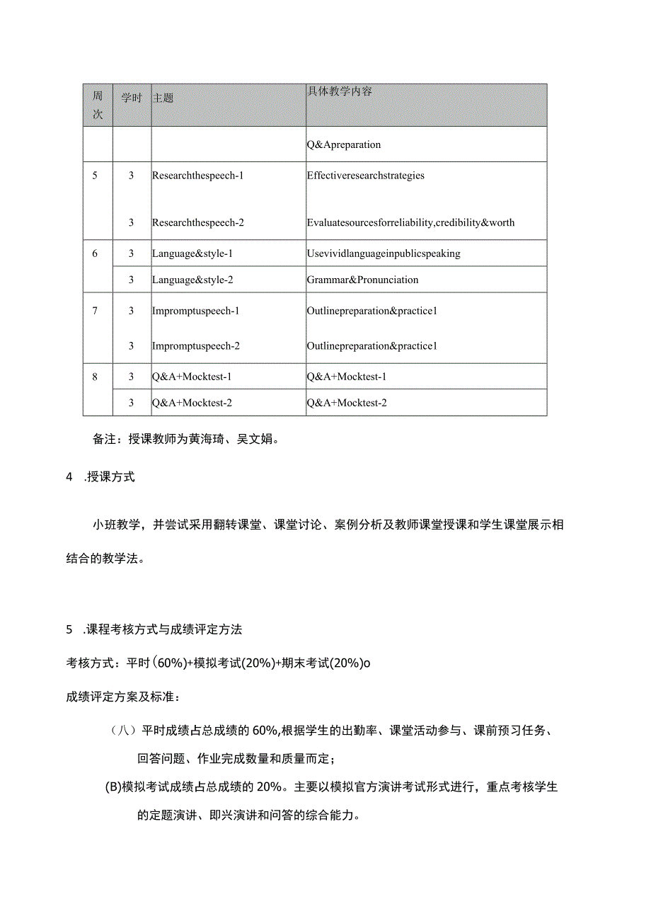 藕舫学院外研社“国才杯”演讲大赛实验班教学大纲2023.docx_第2页