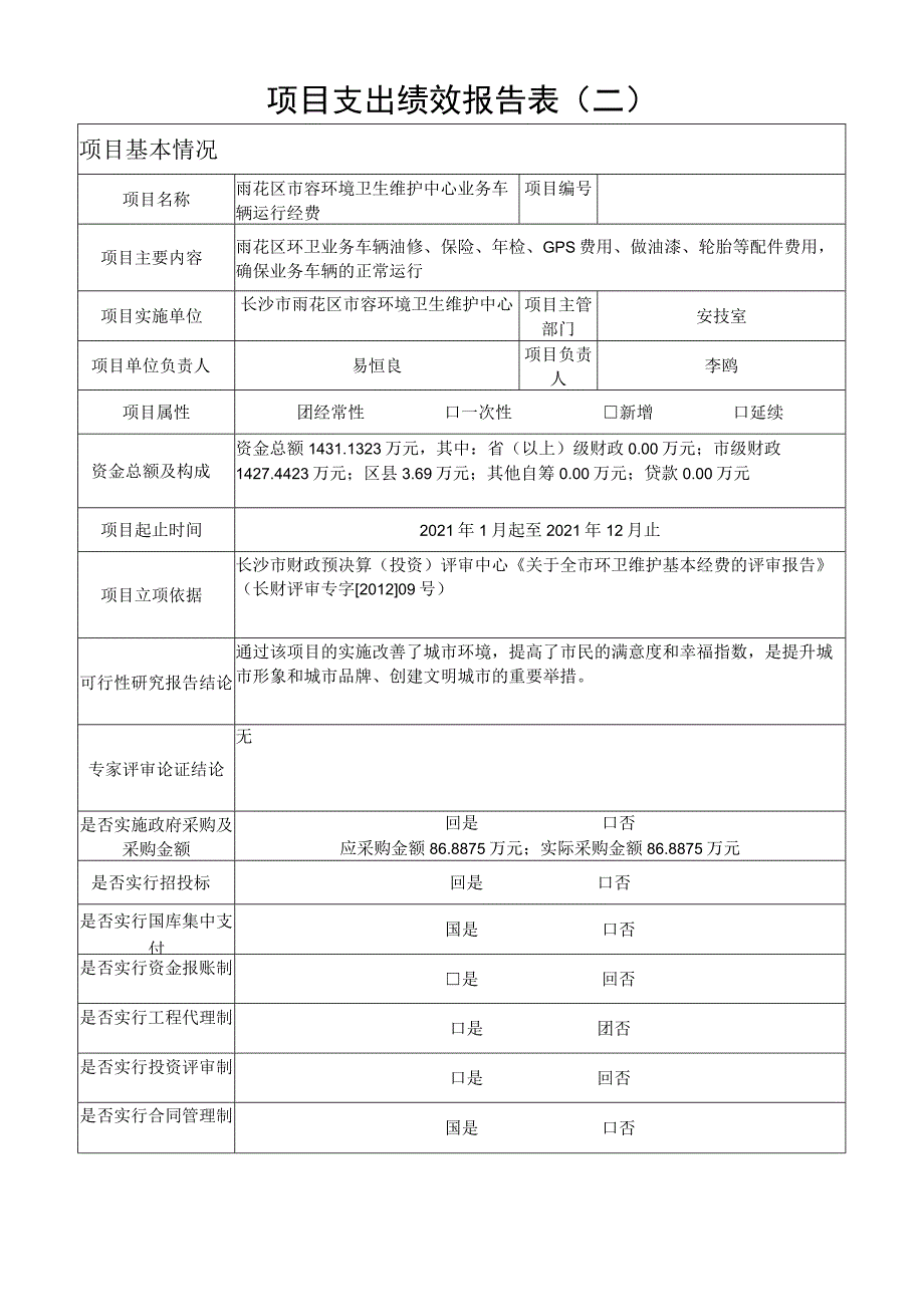 雨花区2021年度部门单位项目支出绩效评价自评报告.docx_第2页