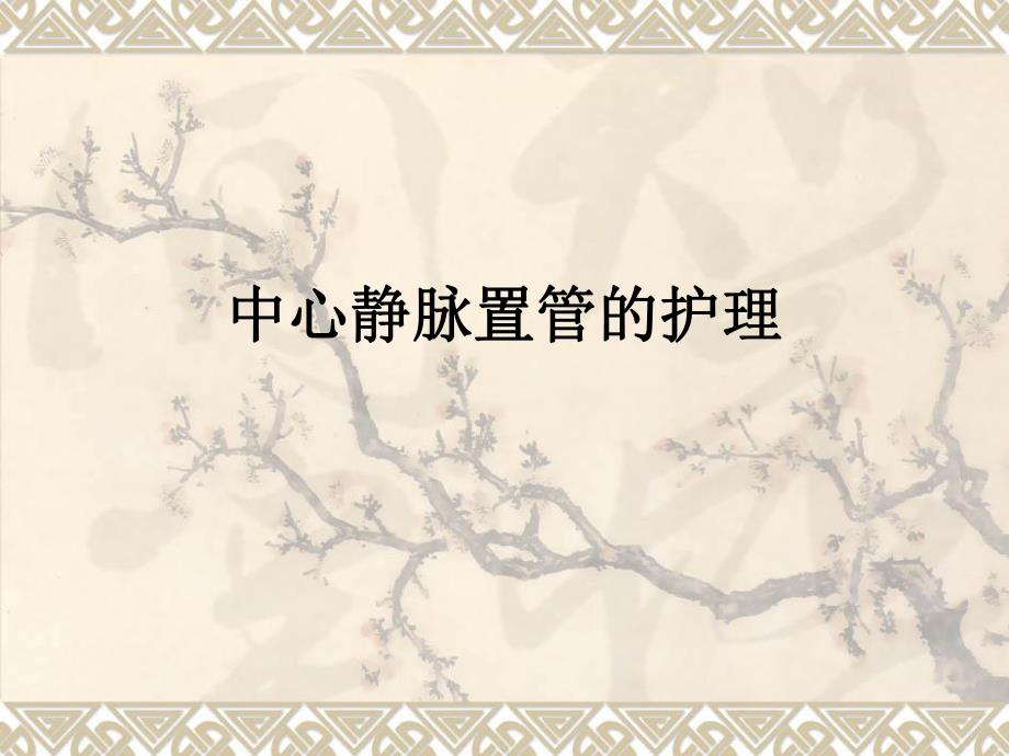 中心静脉置管的护理1.ppt_第1页