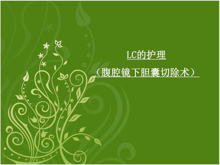 LC护理常规.ppt_第1页