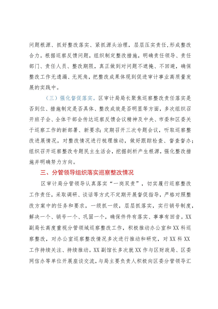 区审计局巡察整改评估报告.docx_第3页