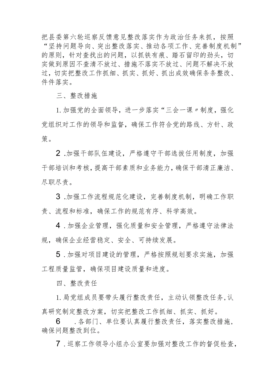 县工信局关于县委巡察组反馈意见整改落实方案.docx_第2页