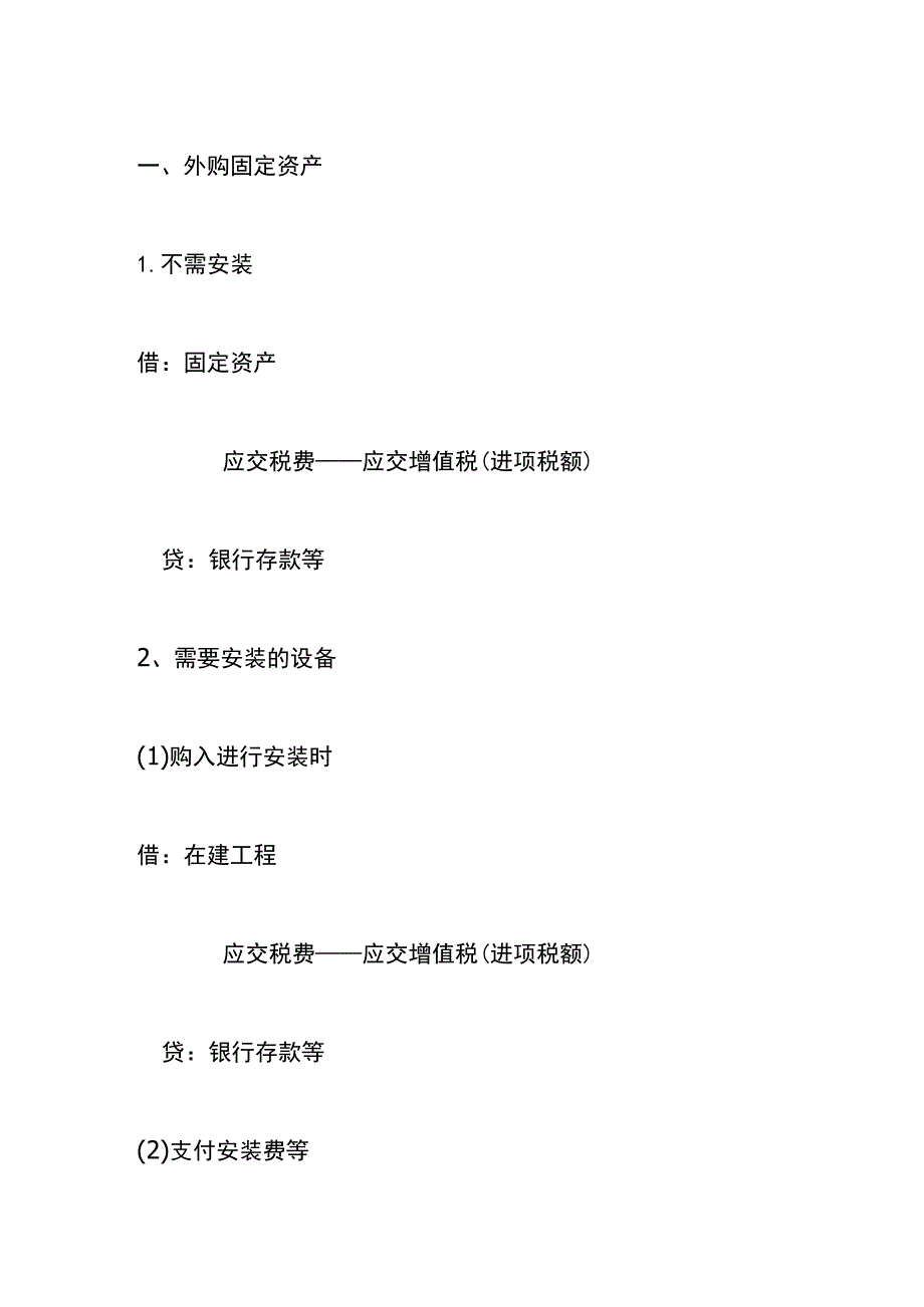 动产的固定资产会计账务处理分录.docx_第2页