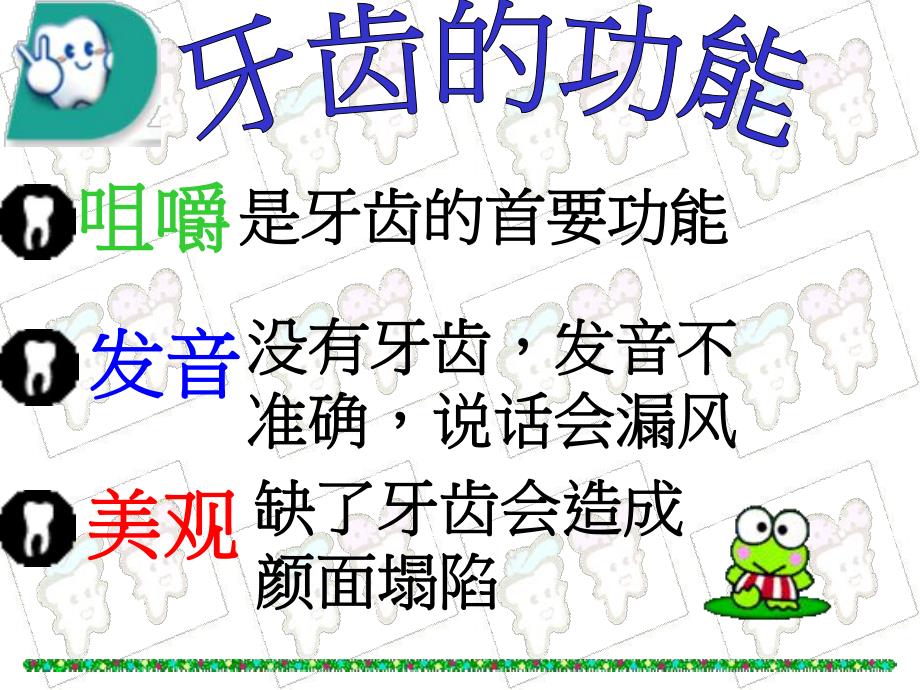 【中小学健康教育课件】认识牙齿与牙齿保健PPT.ppt_第3页